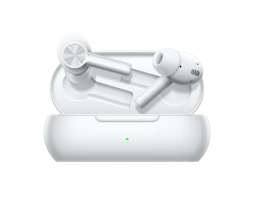 OnePlus Buds Z2 – Auriculares inalámbricos con cancelación del ruido con hasta 38 horas de duración de la batería y la compatibilidad con Dolby Atmos – Blanco (Perla)