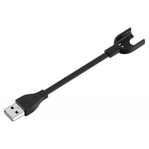 Cable USB de carga y sincronización de carga base de repuesto para Xiaomi mi Band 3 negro