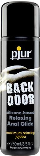 pjur BACK DOOR Relaxing – Lubricante anal de silicona – para sexo anal intenso – lubricación extralarga (250ml)
