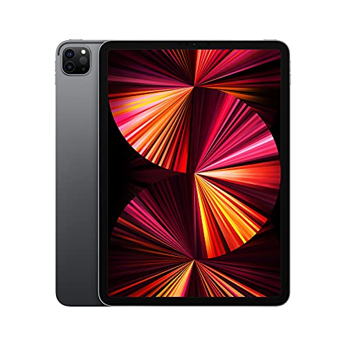 2021 Apple iPad Pro (de 11 Pulgadas, con Wi-Fi, 128 GB) – Gris Espacial (3.ª generación)
