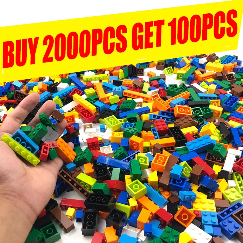 Buildmoc-bloques de construcción de alta tecnología para niños, 1000 piezas, juegos de ciudad, piezas de playmobil balody, amigos, 2000 piezas