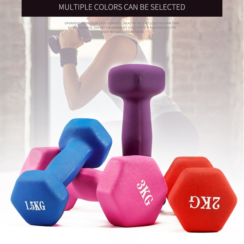 Mancuernas hexagonales para mujer, equipo de Fitness para pérdida de peso, adelgazamiento, cintura delgada, WHS